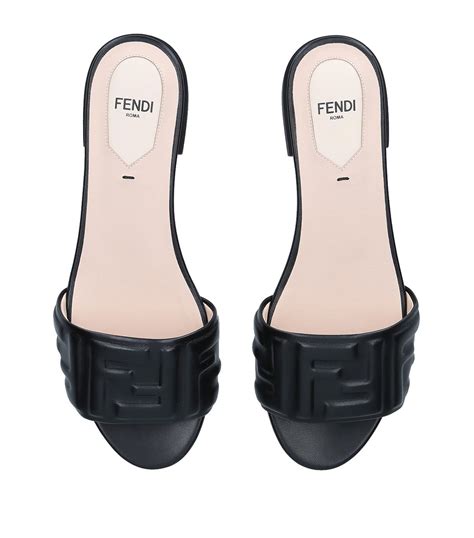 fendi leather sandals.